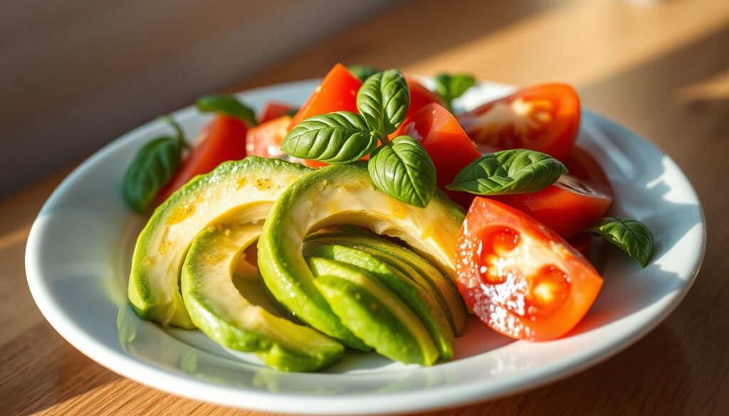 Creamy Avocado & Tomato Salad