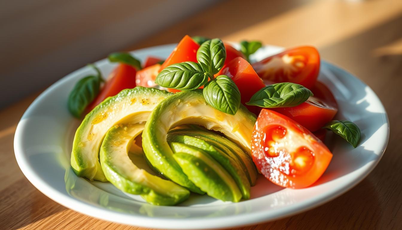 Creamy Avocado & Tomato Salad
