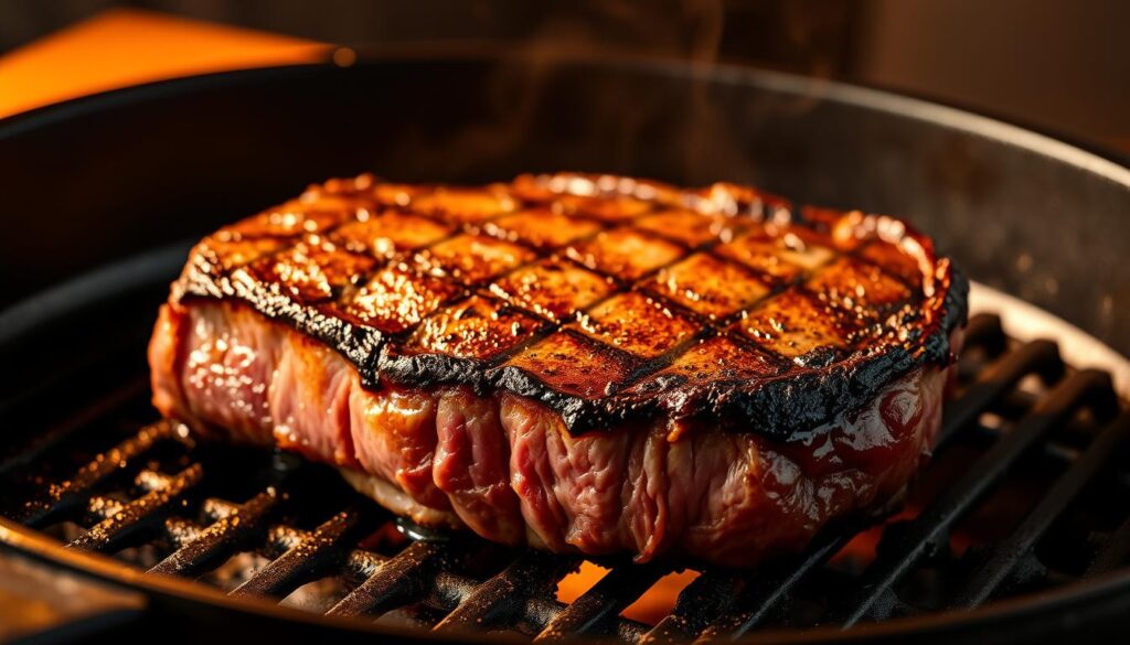 Grilled Ribeye Steak Technique