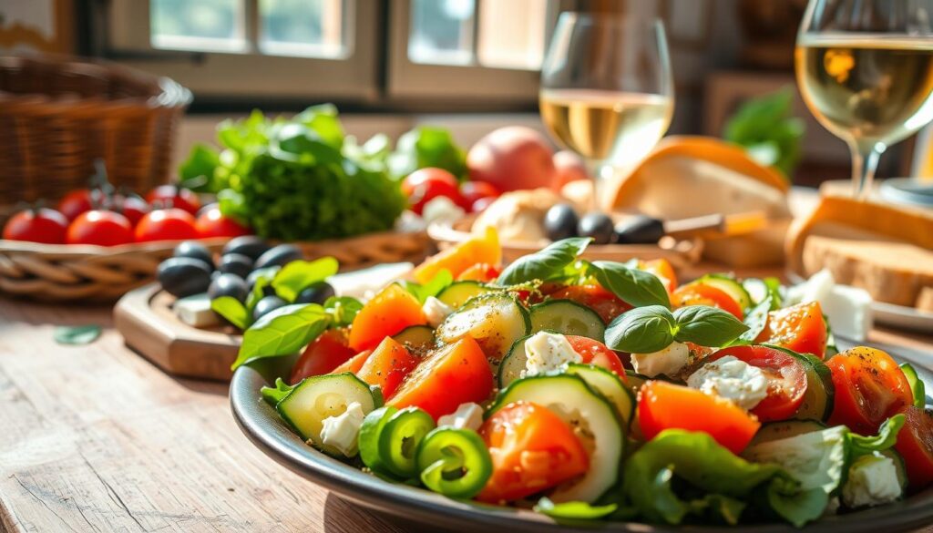 Mediterranean Cucumber Tomato Salad Pairings