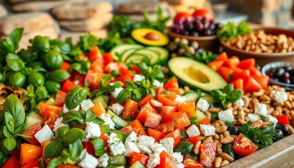 Mediterranean Salad Variations
