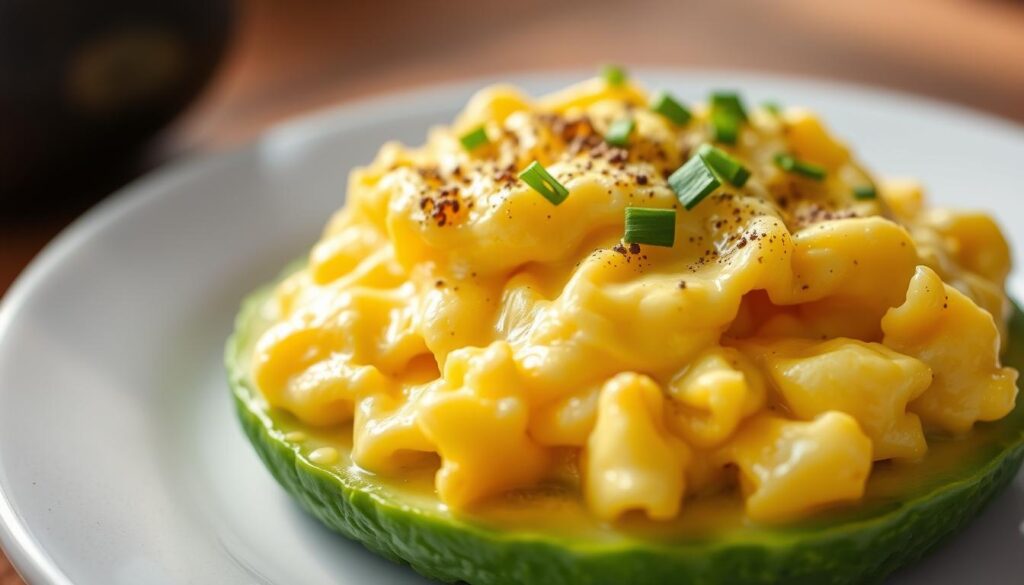 avocado scrambled eggs