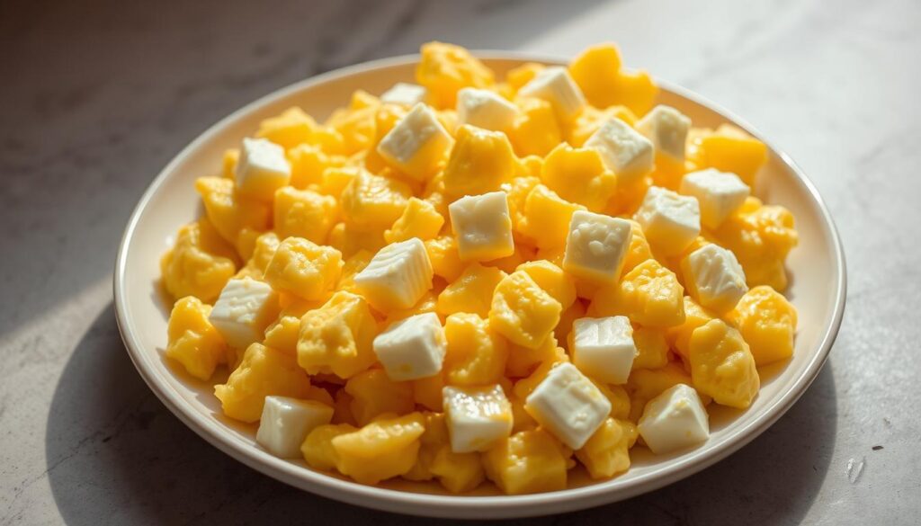 cheese scrambled egg