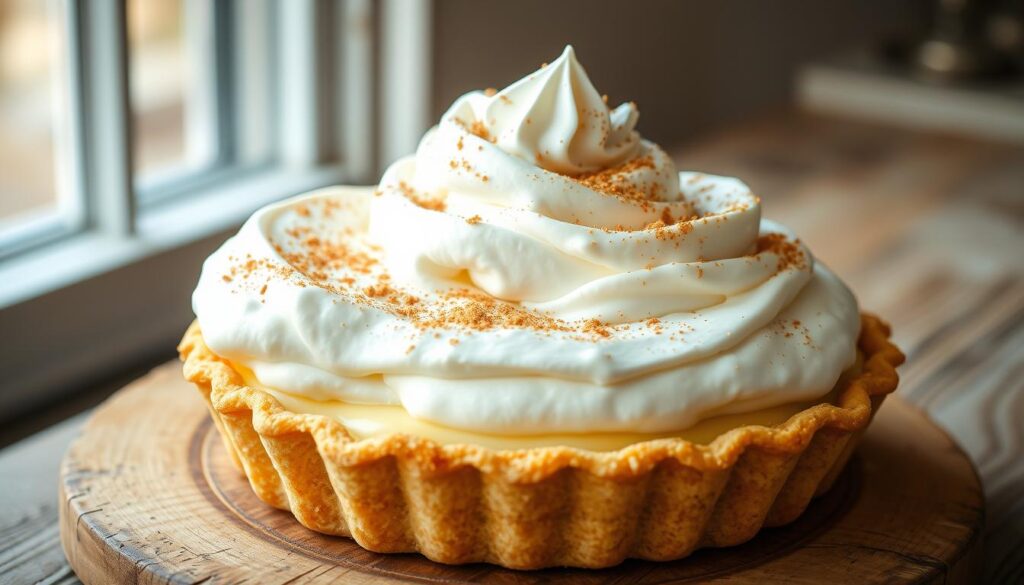 egg nog pie