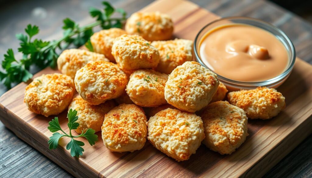 homemade chicken nuggets with ground chicken​