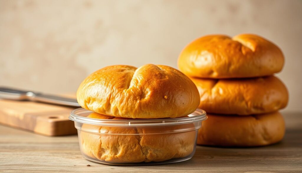 Storage techniques for fresh rolls