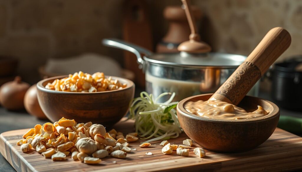 peanut sauce preparation