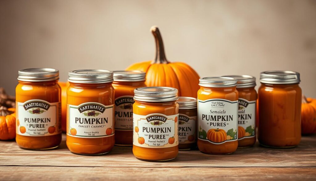 pumpkin puree selection