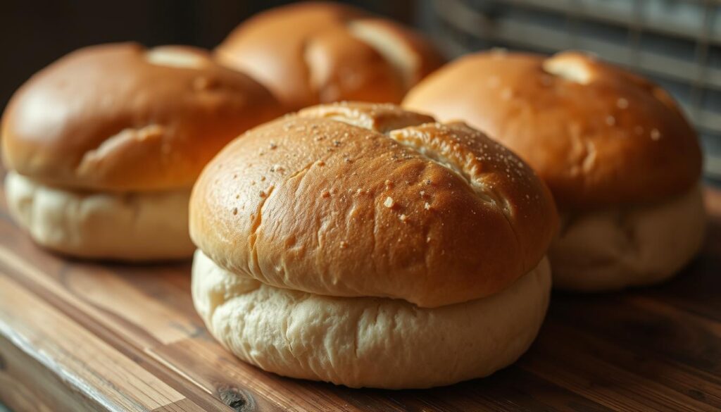 sourdough hamburger bun recipe​